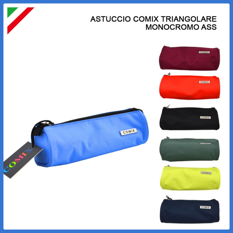 Astuccio Triangolare Blu Comix