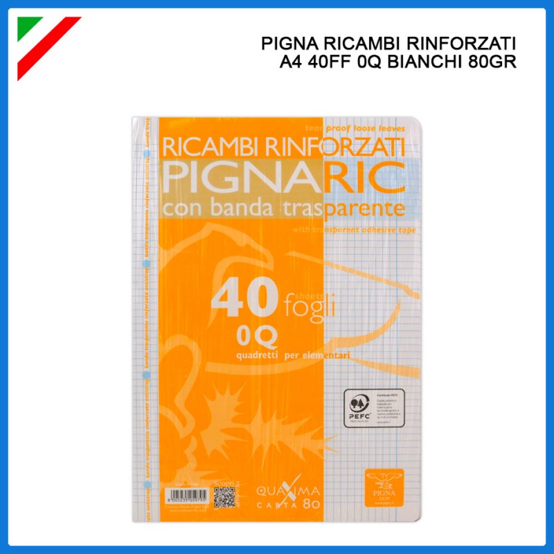 Ricambi A4 Quaxima 80 fogli