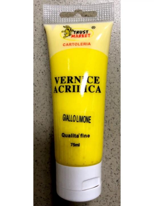 Vernice Acrilica 75Ml Giallo Limone