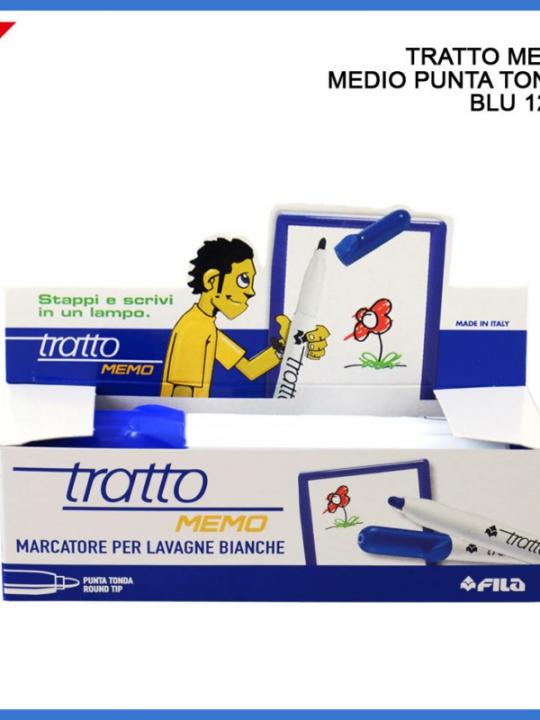 Tratto Memo Medio P/Tonda 1.5/2.5Mm Blu