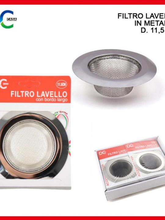 Filtro Lavello Con Bordo Larg 11.5Cm